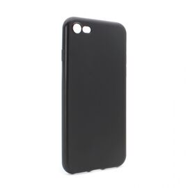 Silikonska futrola Skin - iPhone 7/8/SE (2020)/SE (2022) mat crna.