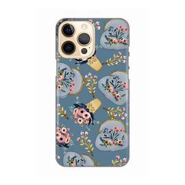Silikonska futrola PRINT - iPhone 13 Pro Max 6.7 Retro Blue.
