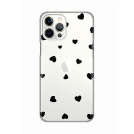 Silikonska futrola PRINT Skin - iPhone 12 Pro Max 6.1 Hearts.