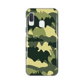 Silikonska futrola PRINT Skin - Samsung A202 Galaxy A20E Army.