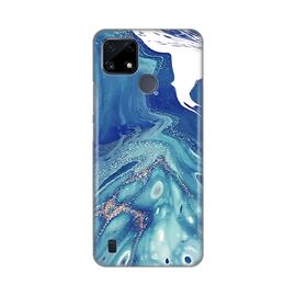 Silikonska futrola PRINT - Realme C25/C21Y/C25Y Blue Marble.