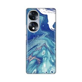 Silikonska futrola PRINT - Huawei Honor 70 Blue Marble.