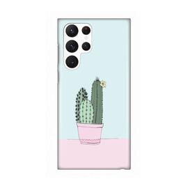 Silikonska futrola PRINT - Samsung Galaxy S22 Ultra 5G Cactus.