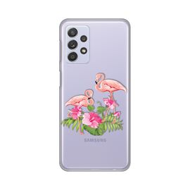 Silikonska futrola PRINT Skin - Samsung A336 Galaxy A33 5G Flamingo.