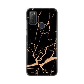 Silikonska futrola PRINT - Alcatel 1S (2021)/3L (2021)/A1 Alpha 21 All black (crni).