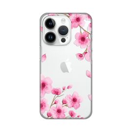 Silikonska futrola PRINT Skin - iPhone 14 Pro Rose flowers.