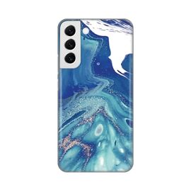 Silikonska futrola PRINT - Samsung Galaxy S22 Plus Blue Marble.