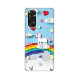 Silikonska futrola PRINT - Xiaomi Redmi Note 11/Redmi Note 11s Unicorn.