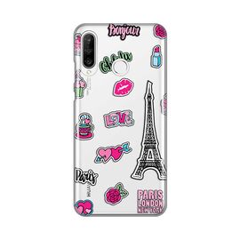 Silikonska futrola PRINT Skin - Huawei P30 Lite Love Paris.