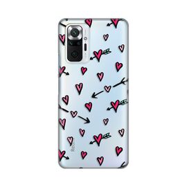 Silikonska futrola PRINT Skin - Xiaomi Redmi Note 10 Pro/Redmi Note 10 Pro Max Heart Pattern.