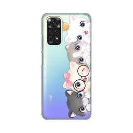 Silikonska futrola PRINT Skin - Xiaomi Redmi Note 11/Redmi Note 11s Cats.