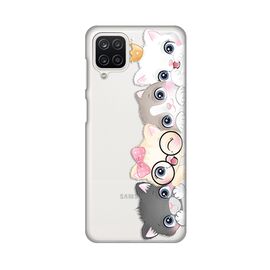 Silikonska futrola PRINT Skin - Samsung A125F Galaxy A12 Cats.