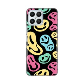 Silikonska futrola PRINT - Huawei Honor X8 black (crni) Color Smiles.