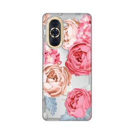 Silikonska futrola PRINT Skin - Huawei Nova 10 Pink Flowers.