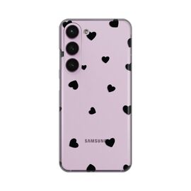 Silikonska futrola PRINT Skin - Samsung S916B Galaxy S23 Plus Hearts.