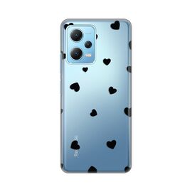 Silikonska futrola PRINT Skin - Xiaomi Redmi Note 12 5G (EU) Hearts.