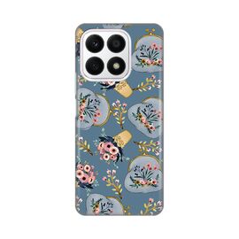 Silikonska futrola PRINT - Huawei Honor X8a Retro Blue.