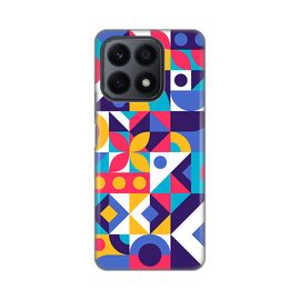 Silikonska futrola PRINT Skin - Huawei Honor X8a Colorful Mosaic.