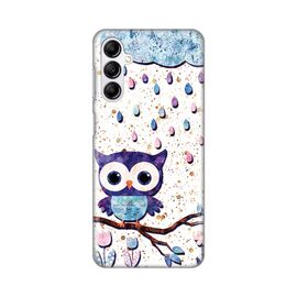 Silikonska futrola PRINT Skin - Samsung A145R Galaxy A14 4G Owl.