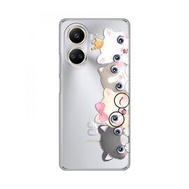 Silikonska futrola PRINT Skin - Huawei Nova 10 SE Cats.