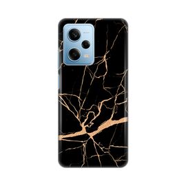 Silikonska futrola PRINT - Xiaomi Redmi Note 12 Pro 5G (EU) All black (crni).