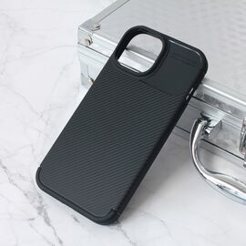 Futrola Defender Carbon - iPhone 15 crna.