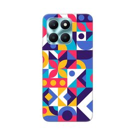 Silikonska futrola PRINT Skin - Huawei Honor X6a Colorful Mosaic.