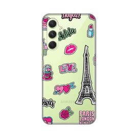 Silikonska futrola PRINT Skin - Samsung A546B Galaxy A54 5G Love Paris.