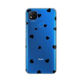Silikonska futrola PRINT Skin - Xiaomi Redmi 9C/Redmi 10A Hearts.
