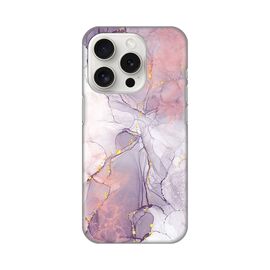 Silikonska futrola PRINT - iPhone 15 Pro 6.1 Pink Marble.