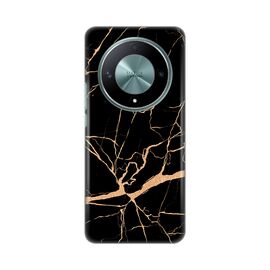 Silikonska futrola PRINT - Huawei Honor Magic 6 lite All black (crni).