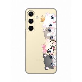 Silikonska futrola PRINT Skin - Samsung S921B Galaxy S24 Cats.