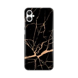 Silikonska futrola PRINT - Samsung A055 Galaxy A05 All black (crni).