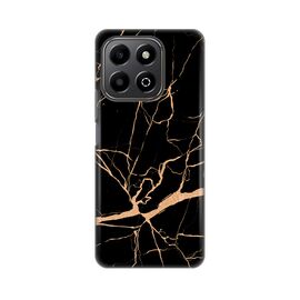 Silikonska futrola PRINT - Huawei Honor X6b All black (crni).