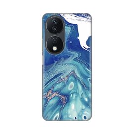 Silikonska futrola PRINT - Huawei Honor X7b Blue Marble.