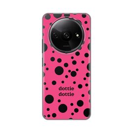 Silikonska futrola PRINT Skin - Xiaomi Redmi A3 Dottie Dottie Pink.