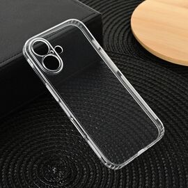 Silikonska futrola Ultra Thin with pluggy - iPhone 16 6.1 Transparent.