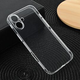 Silikonska futrola Ultra Thin with pluggy - iPhone 16 Plus 6.7 Transparent.