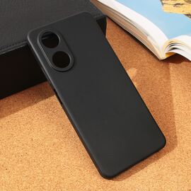 Silikonska futrola Ultra Thin - Oppo A58 mat crna.