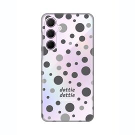 Silikonska futrola PRINT Skin - Samsung A356B Galaxy A35 5G Dottie Dottie Gray.