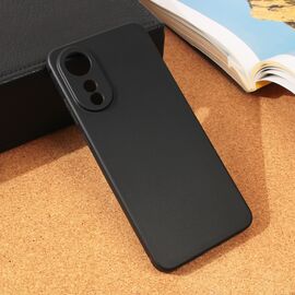 Silikonska futrola Ultra Thin - Oppo A78 mat crna.