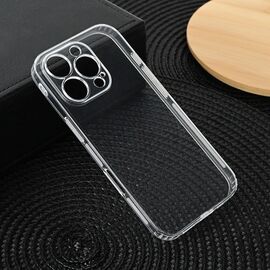 Silikonska futrola Ultra Thin with pluggy - iPhone 16 Pro Transparent.
