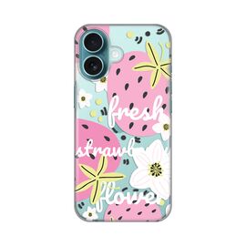 Silikonska futrola PRINT Skin - iPhone 16 6.1 Fresh Pink.