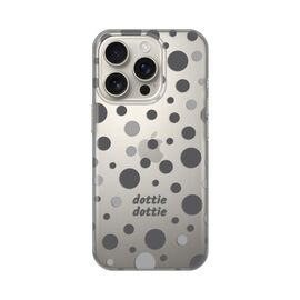 Silikonska futrola PRINT Skin - iPhone 16 Pro Dottie Dottie Gray.
