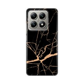Silikonska futrola PRINT - Xiaomi 14T All black (crni).