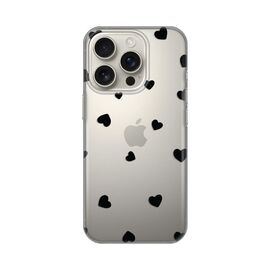 Silikonska futrola PRINT Skin - iPhone 16 Pro Hearts.