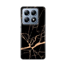 Silikonska futrola PRINT - Xiaomi 14T Pro All black (crni).