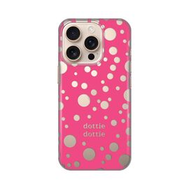 Silikonska futrola PRINT Skin - iPhone 16 Pro Dottie Dottie Pink.