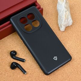 Silikonska futrola Teracell ultra tanka (skin) - Xiaomi Redmi Note 14 Pro 5G (EU) mat crna.