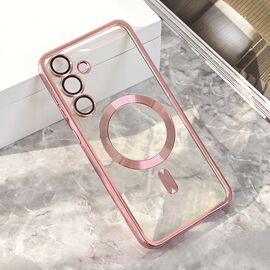 Futrola Magsafe Lux - Samsung S936 Galaxy S25 Plus roze.